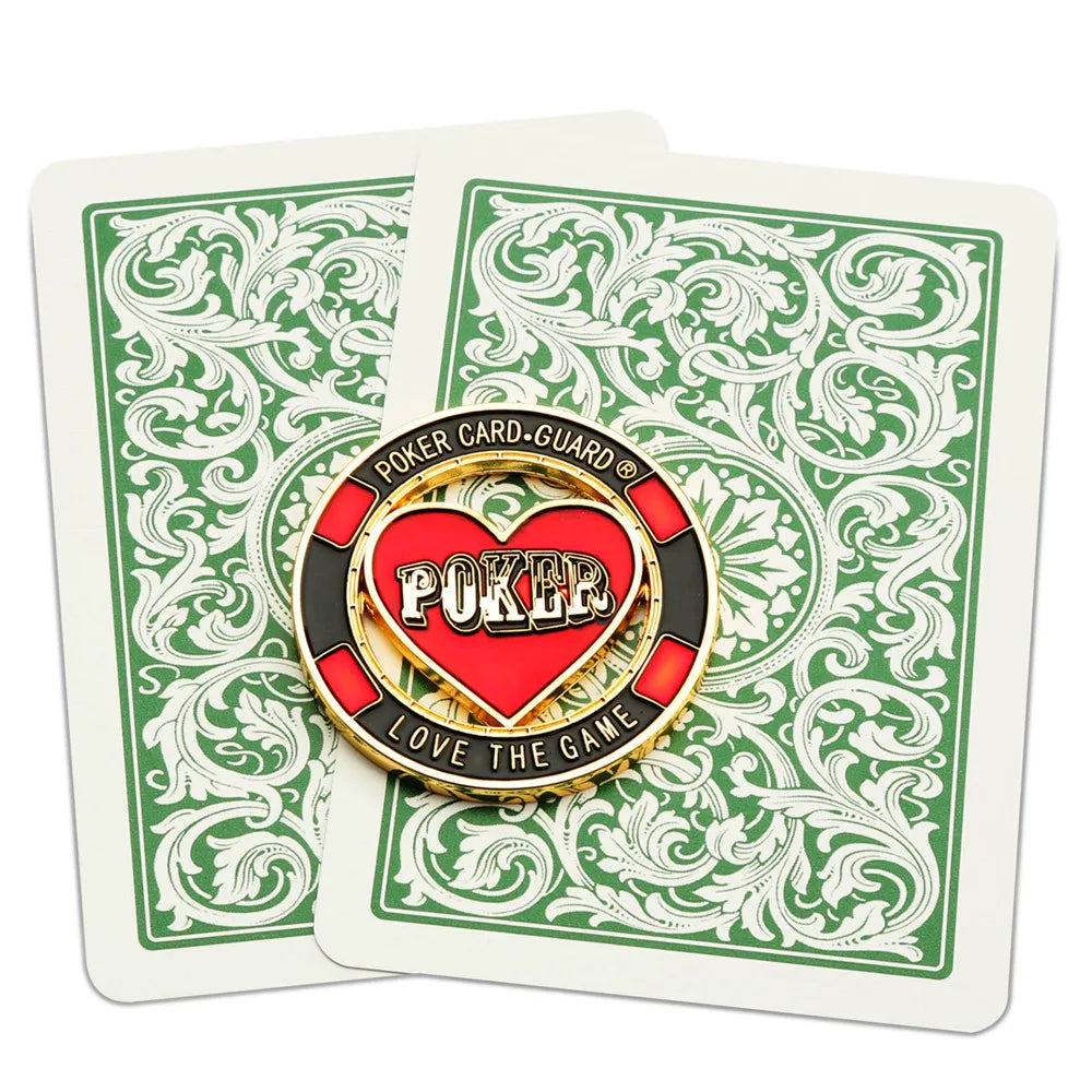 Casino Poker Card Protector LOVE THE GAME