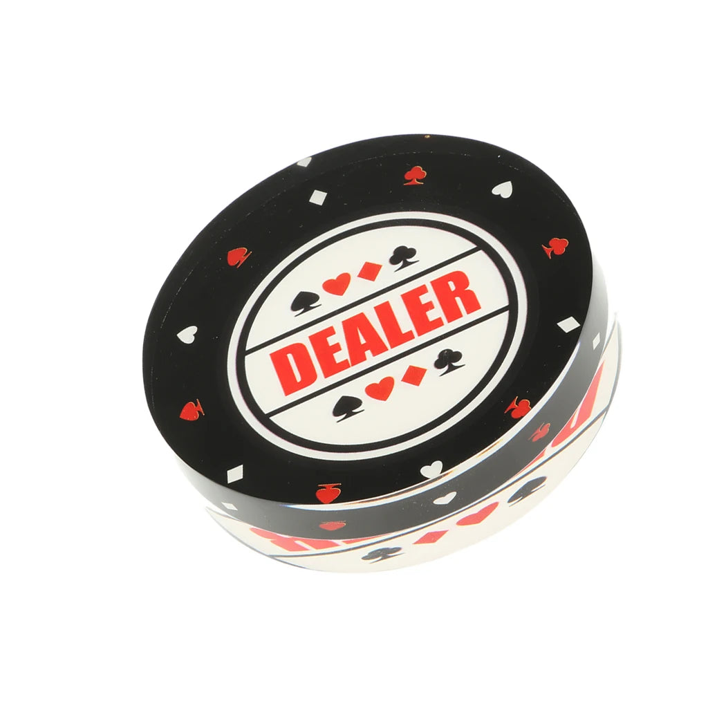 Professional Dealer Button for Poker Games