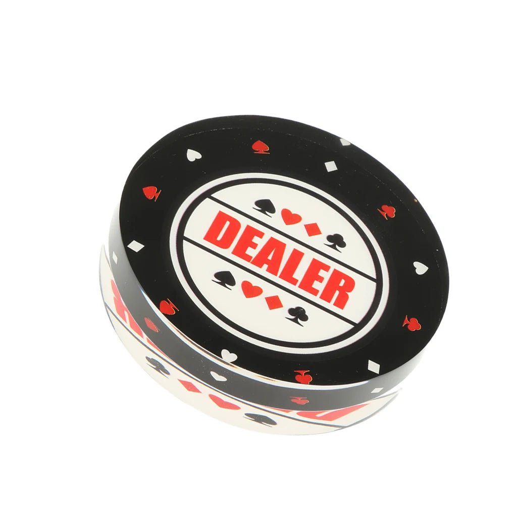 Professional Dealer Button for Poker Games